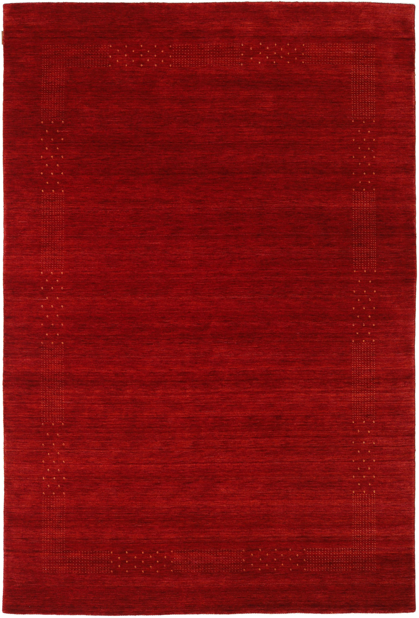 annodato a mano. provenienza: india loribaf loom fine beta tappeto - rosso 190x290