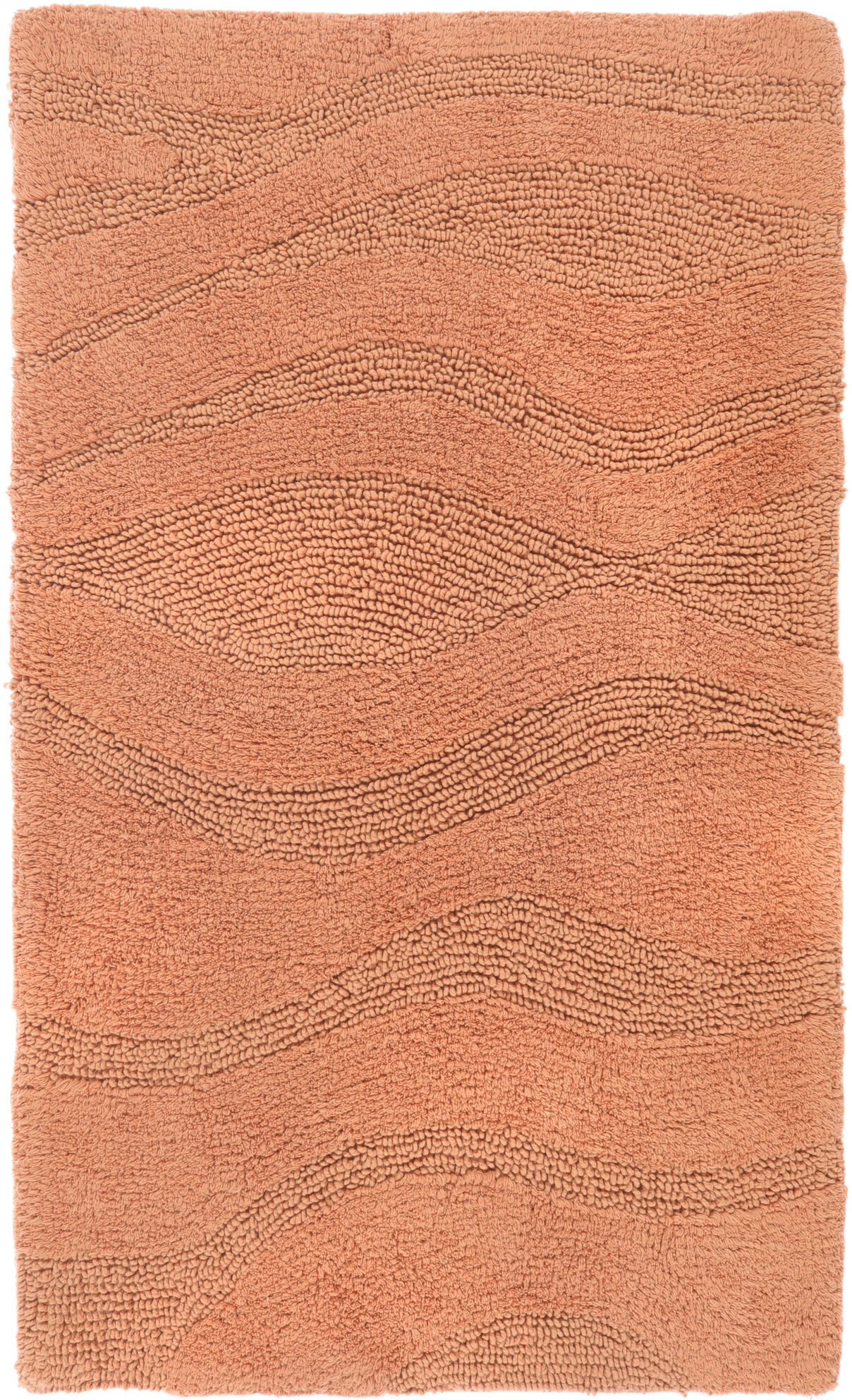 rugvista breeze tappeto da bagno - terracotta 50x80