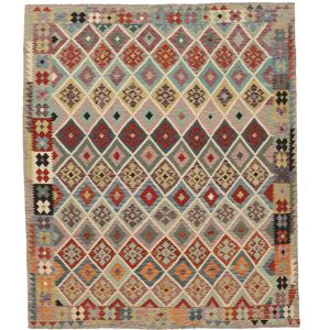 Annodato A Mano. Provenienza: Afghanistan Kilim Afghan Old Style Tappeto 251x294