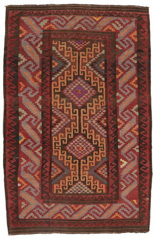 Annodato a mano. Provenienza: Afghanistan Tappeto Orientale Afghan Vintage Kilim Tappeto 178X273 Rosso Scuro/Nero (Lana, Afghanistan)