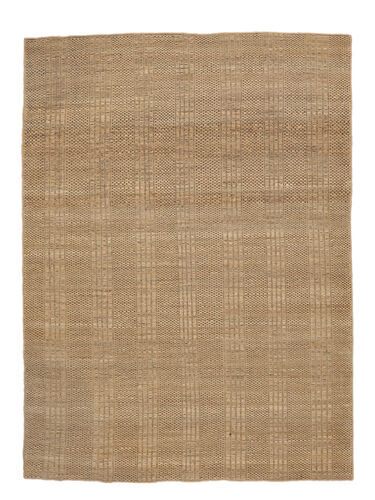 Annodato a mano. Provenienza: India 160X230 Tappeto Jute Tappeto Moderno Marrone/Arancione (India)