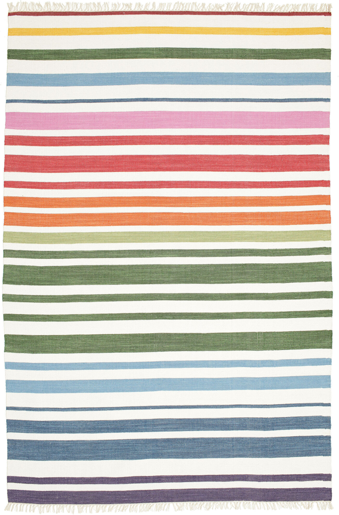 RugVista Rainbow Stripe Tappeto - Multicolore 200x300