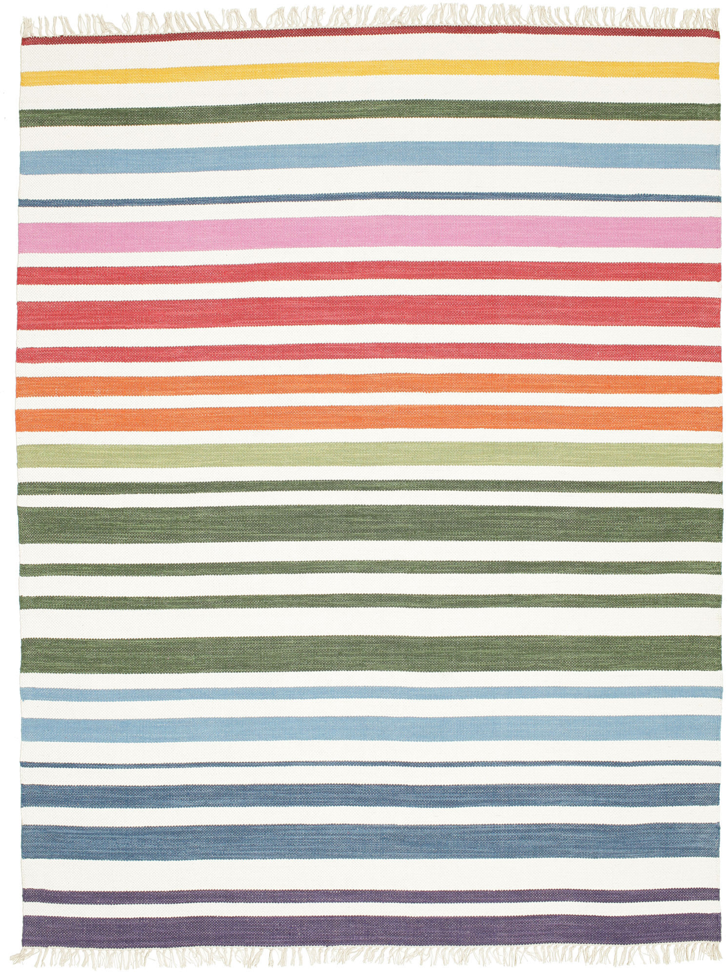 RugVista Rainbow Stripe Tappeto - Multicolore 200x250