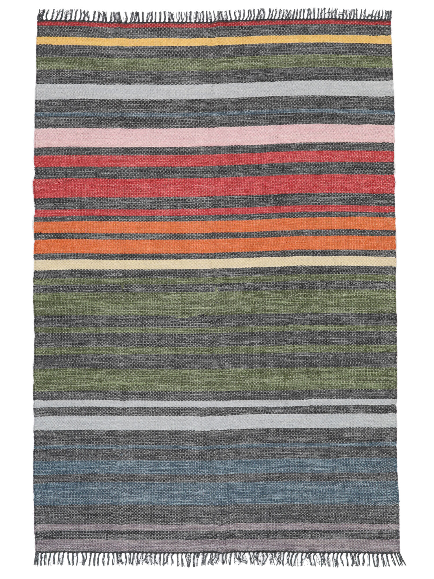 RugVista Rainbow Stripe Tappeto - Multicolore 140x200