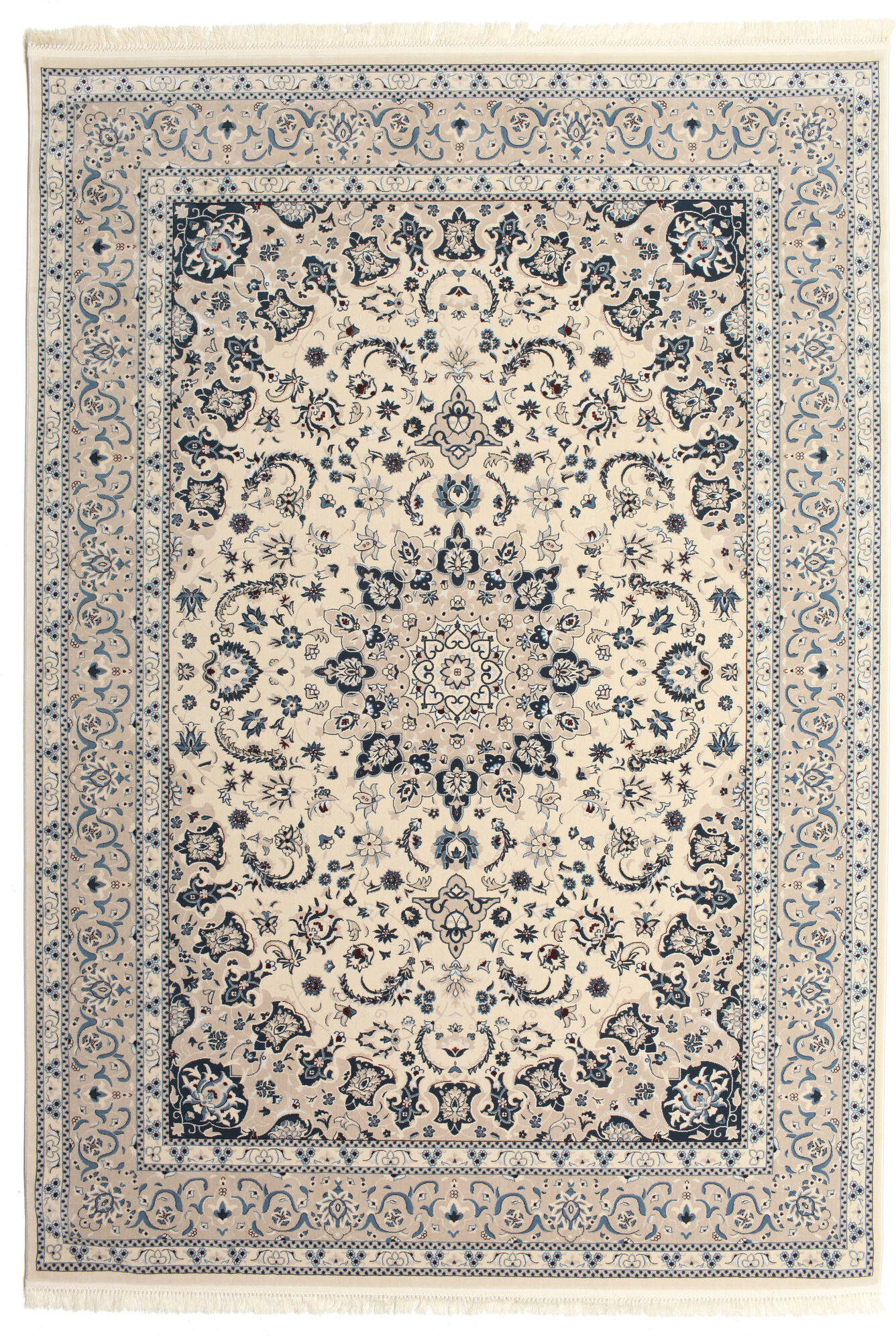 RugVista Nain Emilia Tappeto - Beige / Blu 300x400