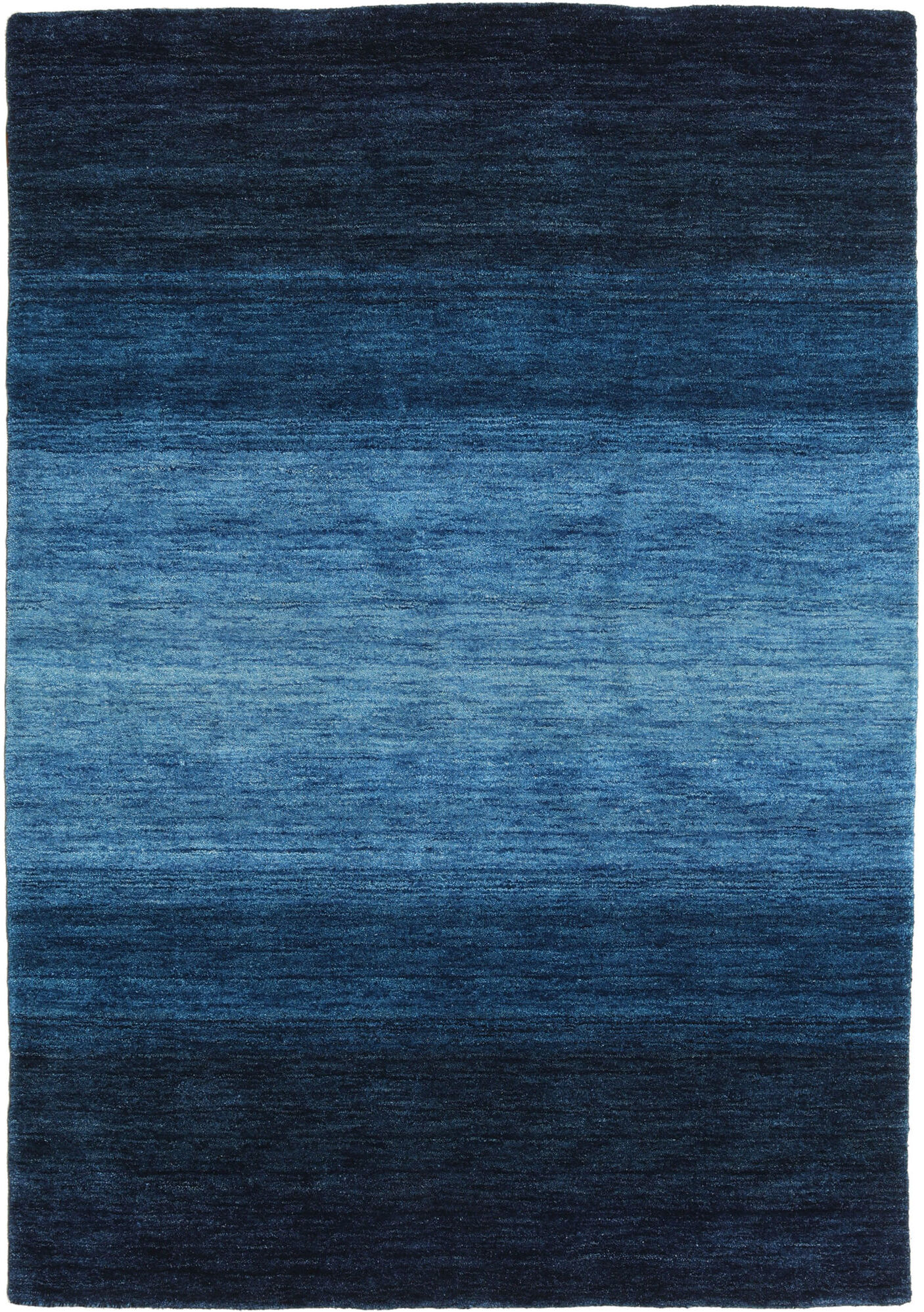 Annodato a mano. Provenienza: India Gabbeh Rainbow Tappeto - Blu 140x200