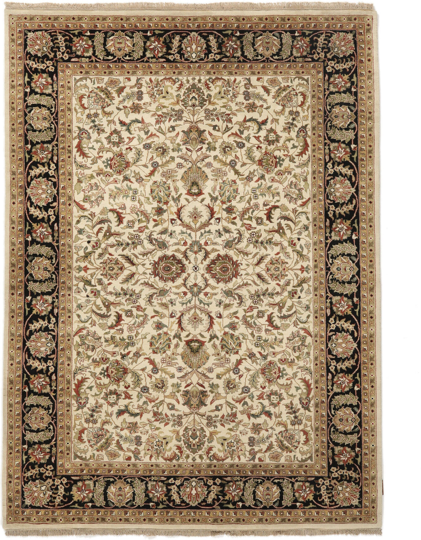 Annodato a mano. Provenienza: India Saruk American Tappeto 181x270