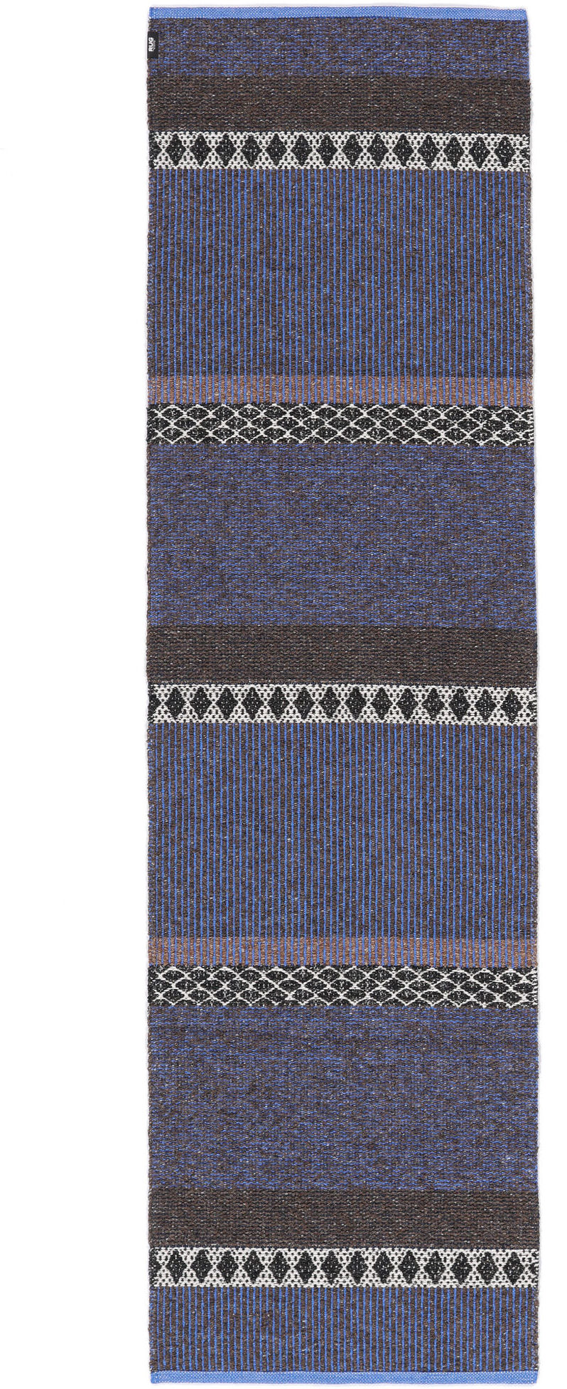 RugVista Matilda Tappeto - Blu / Marrone 70x250