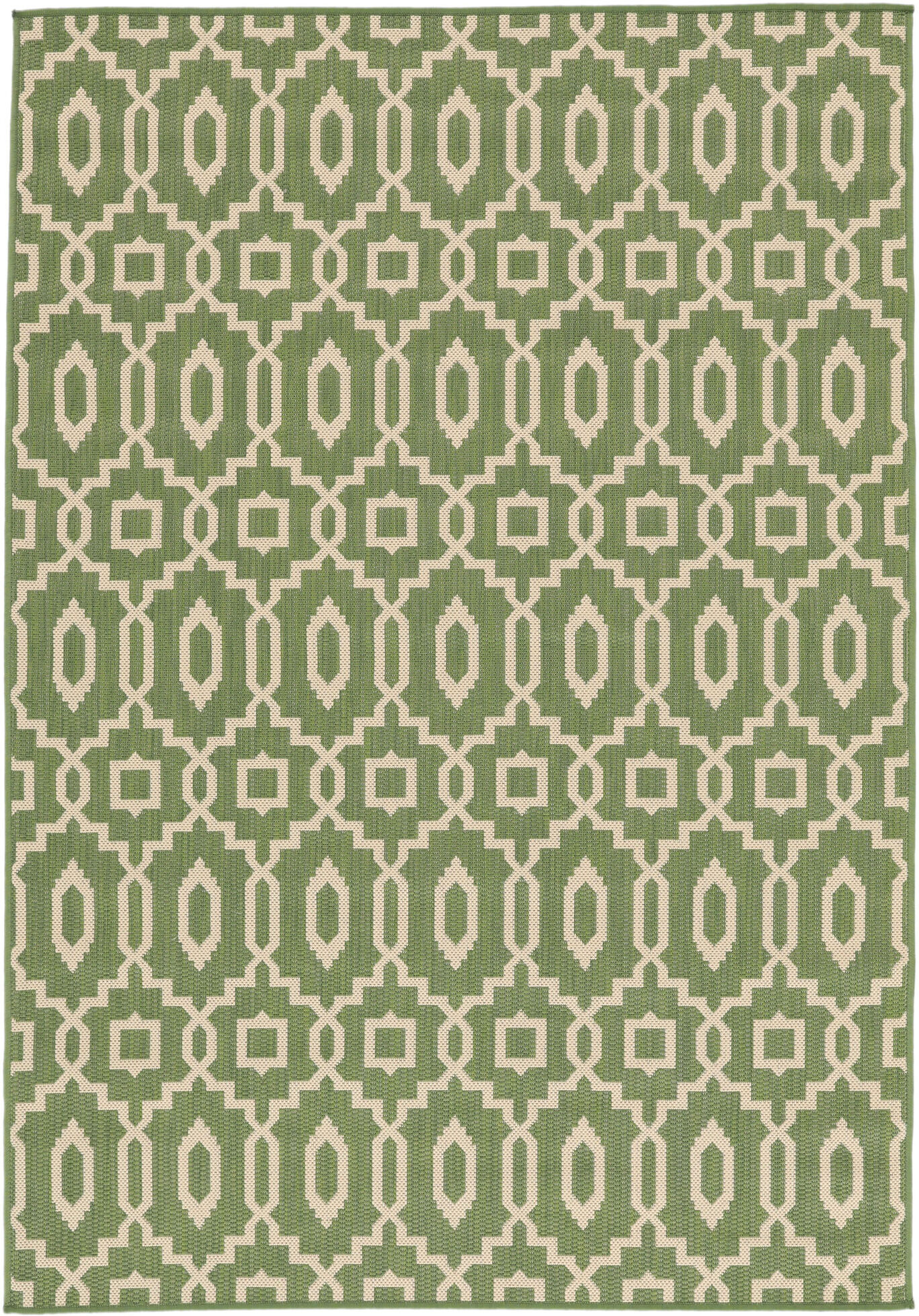 RugVista Zellige Tappeto - Verde / Beige 200x300