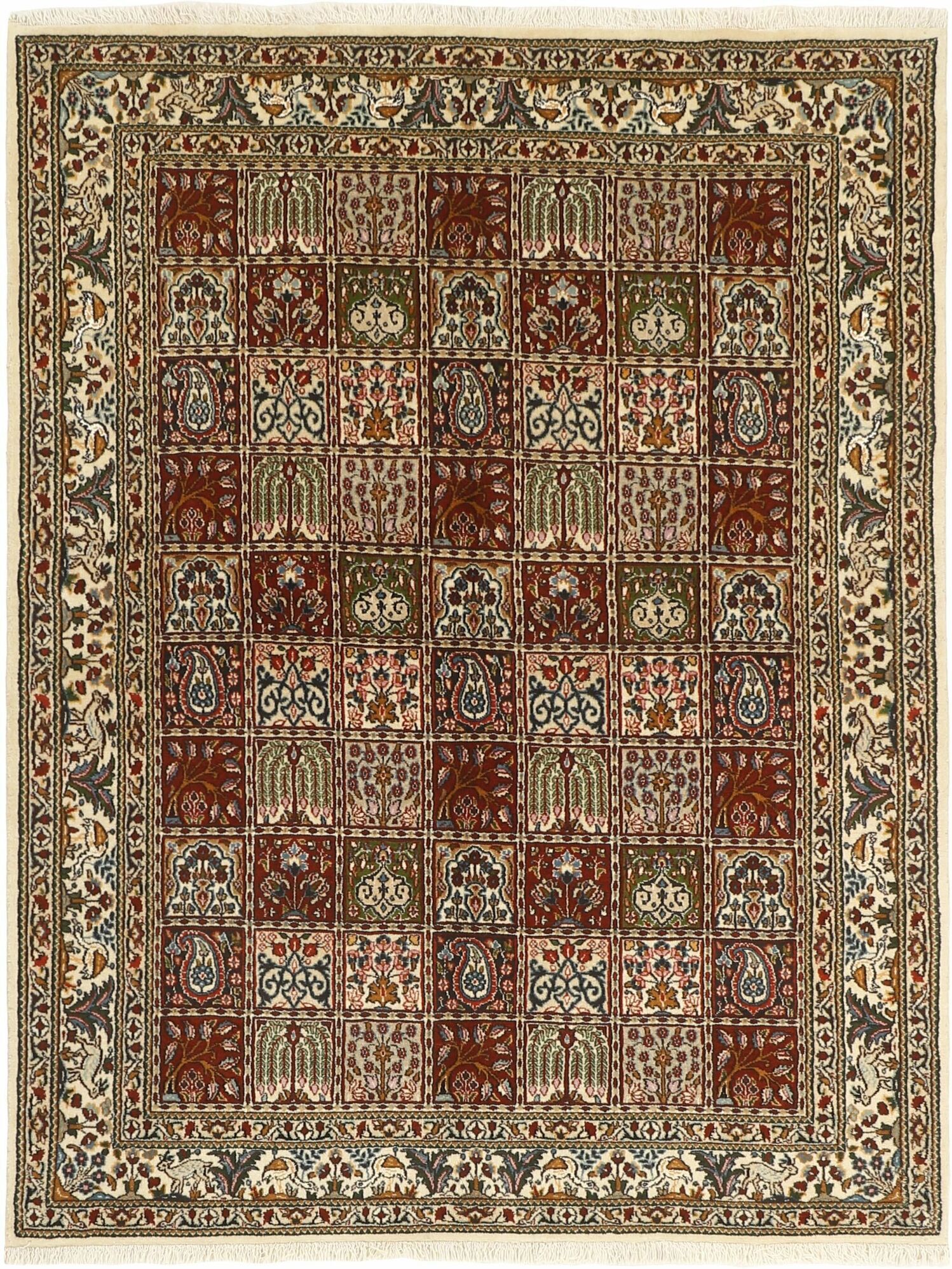 Annodato a mano. Provenienza: Persia / Iran Moud Garden Tappeto 150x200