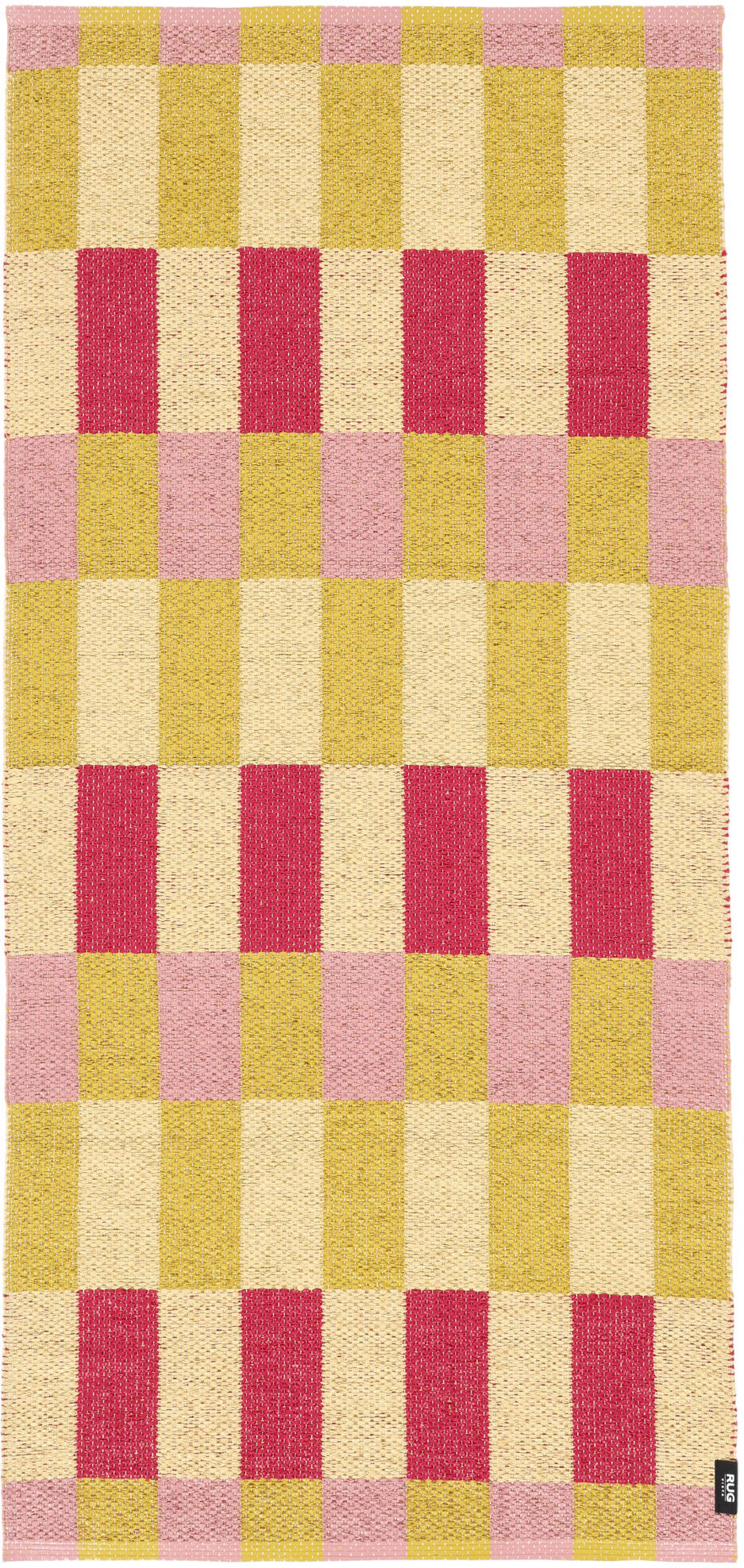 RugVista Favola Tappeto - Rosa / Giallo 70x150