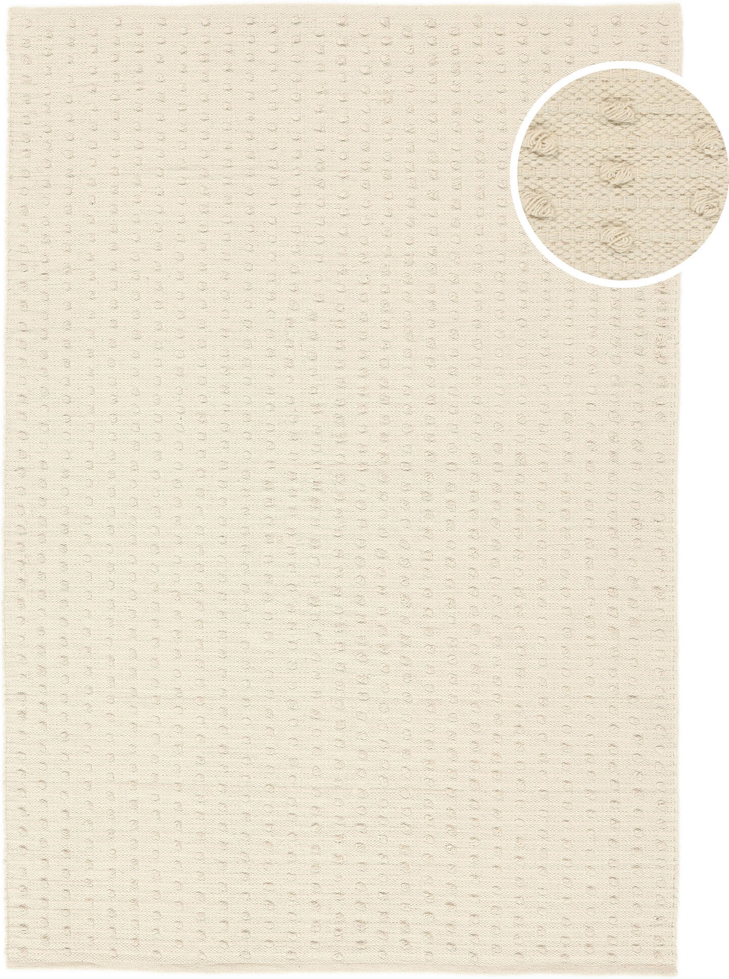 RugVista Bumblin Tappeto - Bianco naturale 140x200