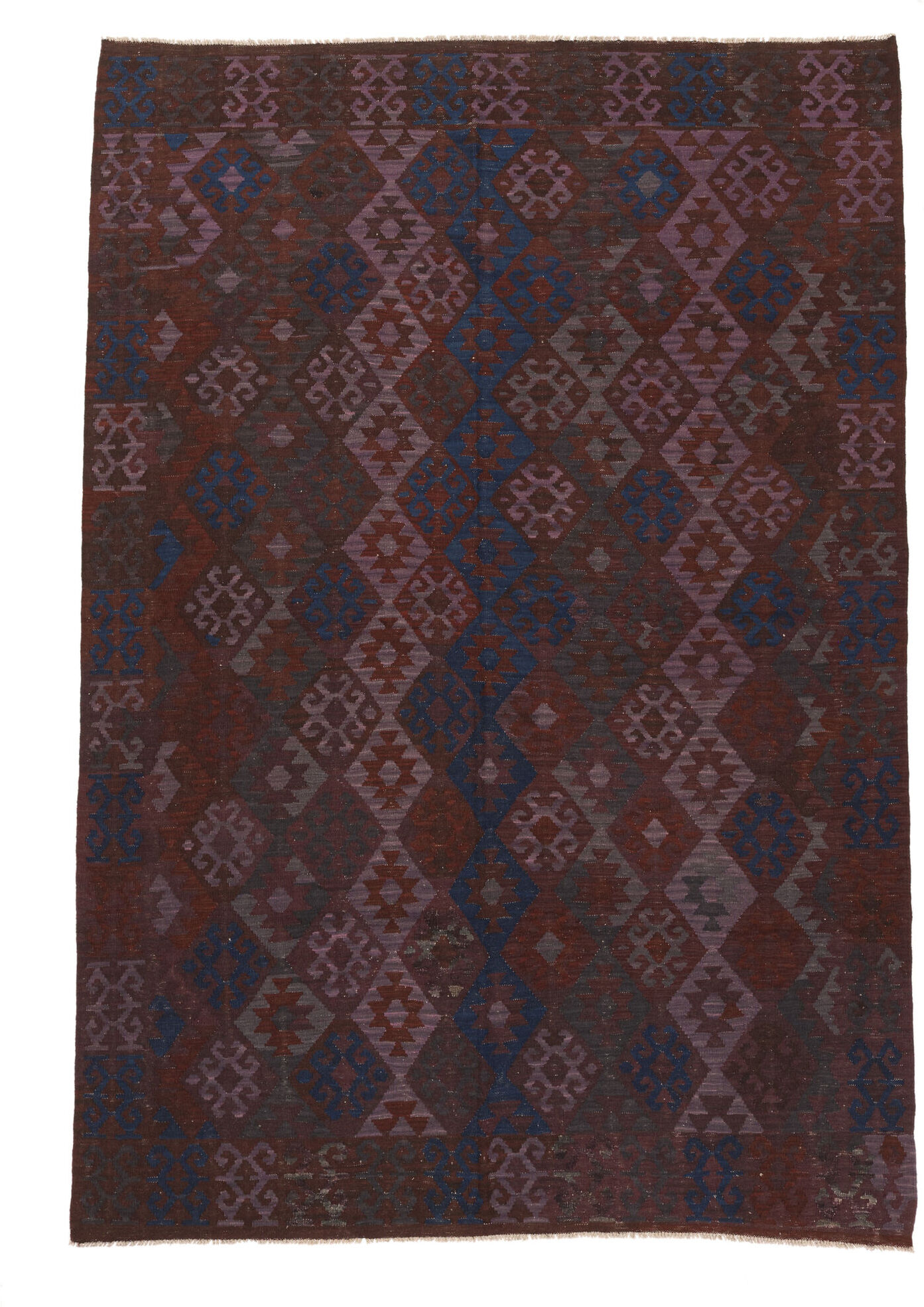 Annodato a mano. Provenienza: Afghanistan Kilim Afghan Old style Tappeto 207x311