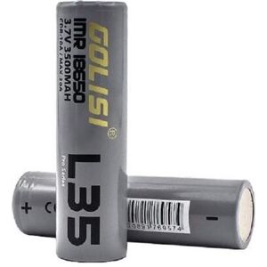 Golisi Imr 18650 L35 3500 Mah 10a Batteria Litio Ricaricabile