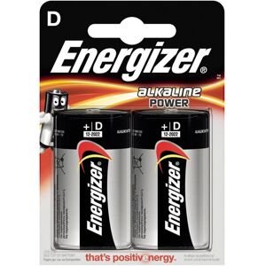 Energizer D Torcia Alkaline Power - Blister Da 2 Pile