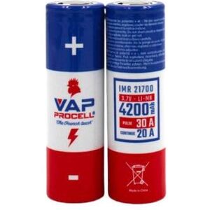 Vap Procell Imr Batteria 21700 4200mah 30a