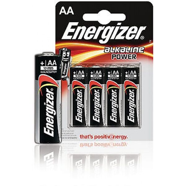 energizer stilo aa blister 4 pezzi