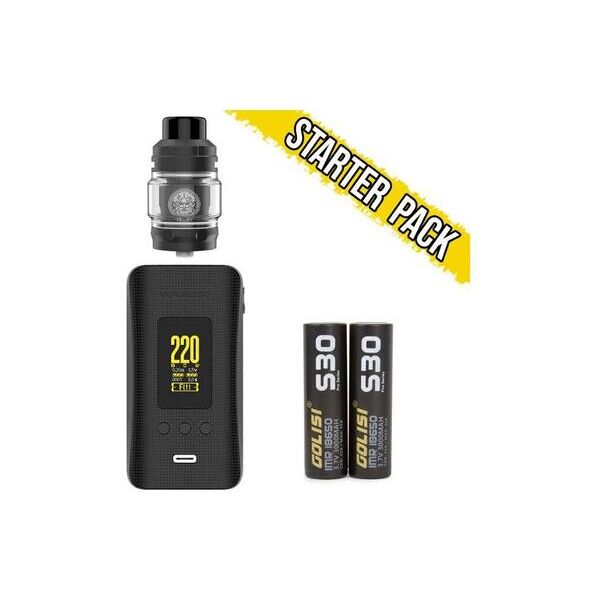 brand vari pack gen 200 + zeus z sub-ohm se + 2 batterie 18650