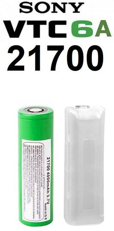 brand vari vtc6a batteria 21700 litio ricaricabile 4000 mah 30a