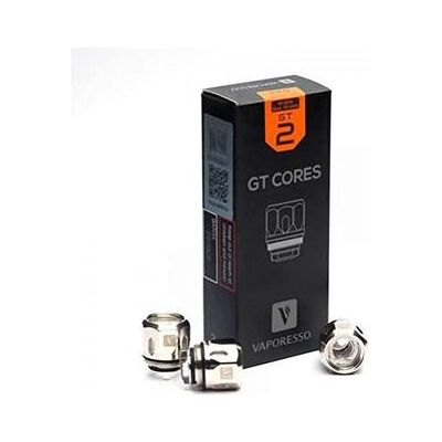 Vaporesso Gt2 Resistenza 0,4 Ohm - 3 Pezzi Vaporesso Gt2 Resistenza 0,4 Ohm - 3 Pezzi