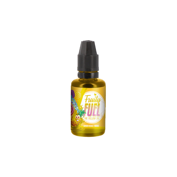 maison fuel france the yellow oil fruity fuel aroma concentrato 30ml caramella ananas