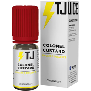 T-Juice Colonel Custard Aroma Concentrato 10ml Crema Pasticciera Vaniglia