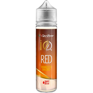 Cyber Flavour Iq Red Liquido Shot 20ml Tabacco Deciso