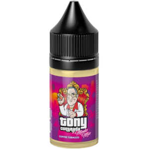 the vape man tony contrada a modo mio liquido shot 25ml tabacco castagna caffè