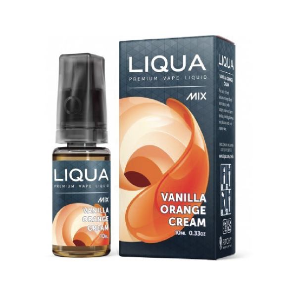 liqua vanilla orange cream liquido pronto 10ml arancia crema burro vaniglia