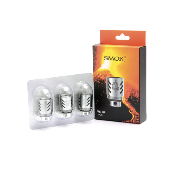 smok v8-q4 resistenza head coil per atomizzatore tfv8 cloud beast - 3 pezzi