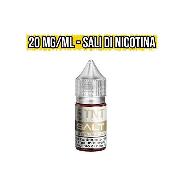 tnt vape sali di nicotina 20mg/ml base neutra 50vg 50pg 10ml