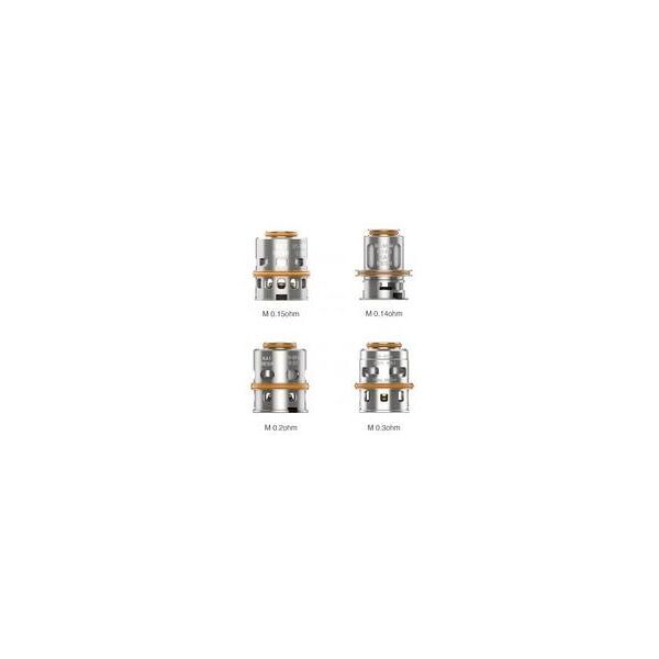 geekvape serie m coil resistenze ricambio - 5 pezzi