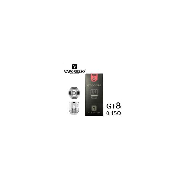 vaporesso gt8 per nrg tank resistenza - 3 pezzi