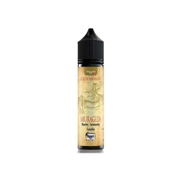 vapurì muraglia liquido shot 20ml tabacco burley kentucky latakia