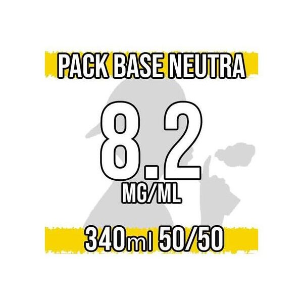 brand vari base neutra 50vg 50pg con nicotina 8,2 mg/ml - 340ml