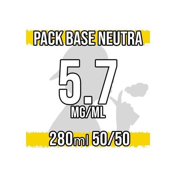 brand vari base neutra 50vg 50pg con nicotina 5,7 mg/ml - 280ml