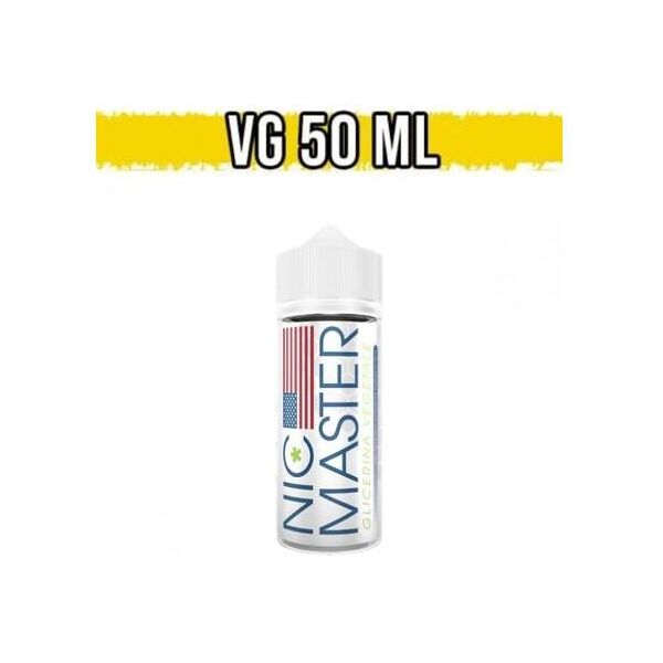 nic master glicerina vegetale 50ml full vg