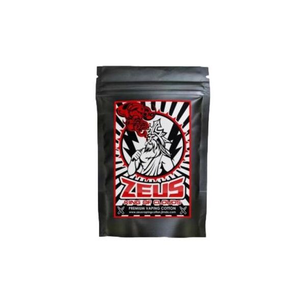 zeus vaping cotton red rebel zeus king of clouds fogli cotone