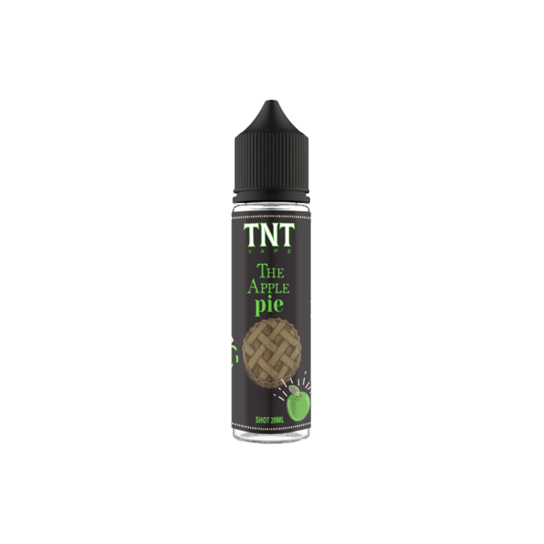 tnt vape the apple pie liquido shot 20ml torta mele