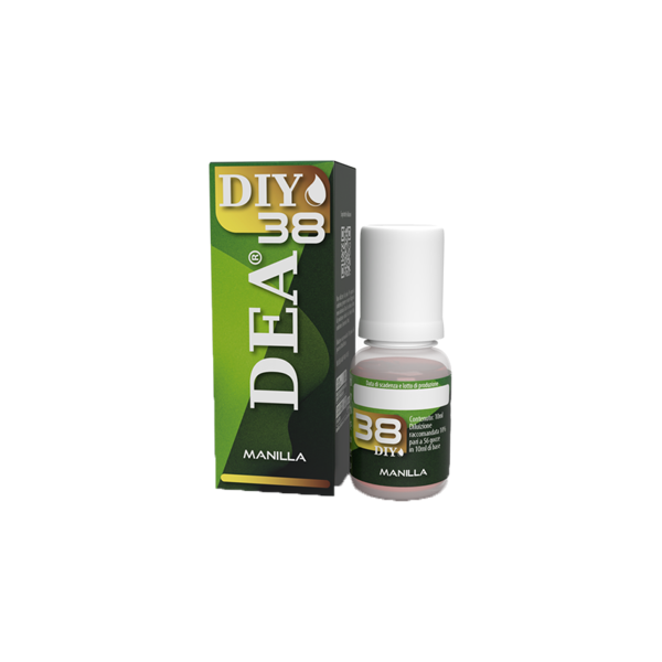 dea flavor manilla diy38 aroma concentrato 10ml vaniglia