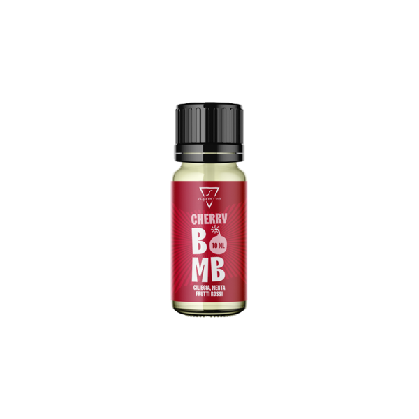 suprem-e cherry bomb aroma concentrato 10ml ciliegia frutti rossi menta