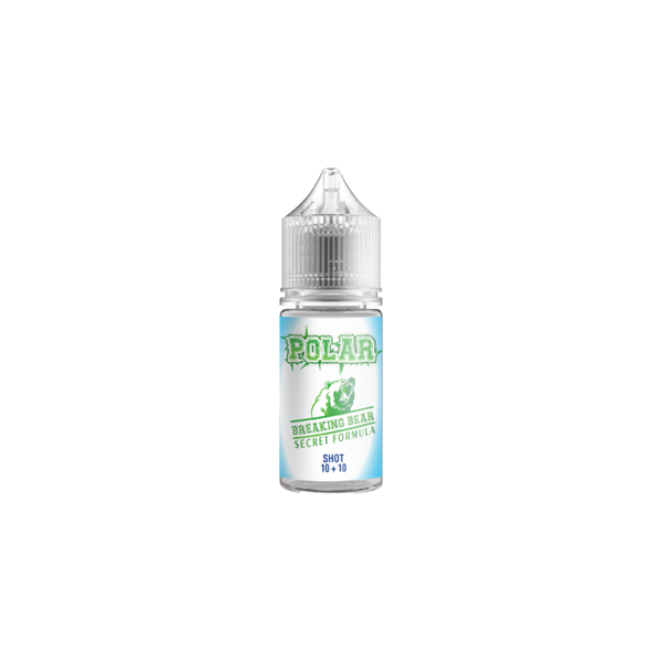 tnt vape breaking bear polar aroma mini shot 10ml frutti di bosco uva anice ghiaccio