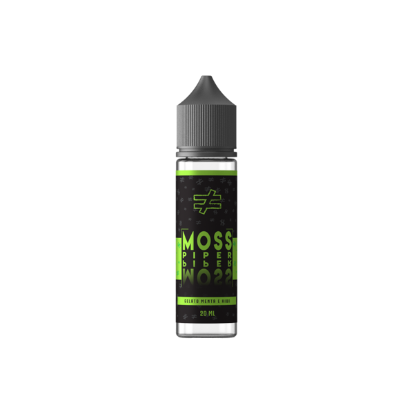 puff piper moss vape liquido shot 20ml gelato menta kiwi