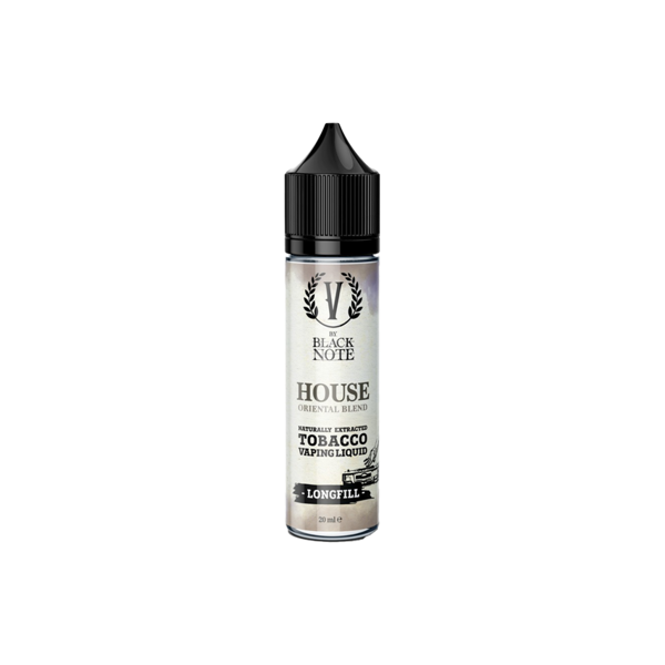 black note house v by liquido shot 20ml tabacco oriental