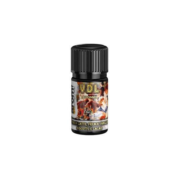 easy vape last dinner aromì aroma concentrato 10ml biscotto latte vaniglia cacao