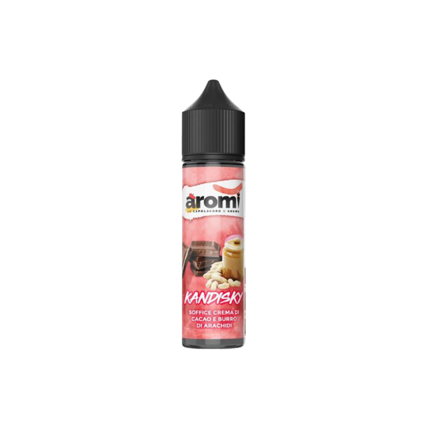 easy vape kandisky n.28 aromì liquido shot 20ml burro d'arachidi cacao