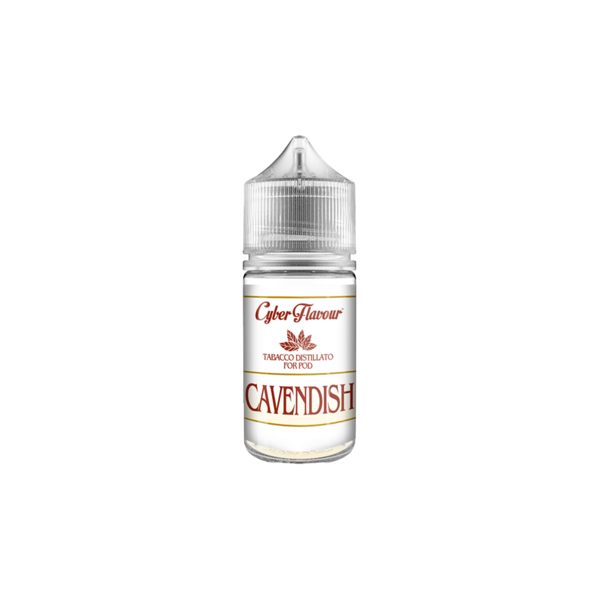 cyber flavour cavendish tabacco distillato for pod aroma mini shot 10ml