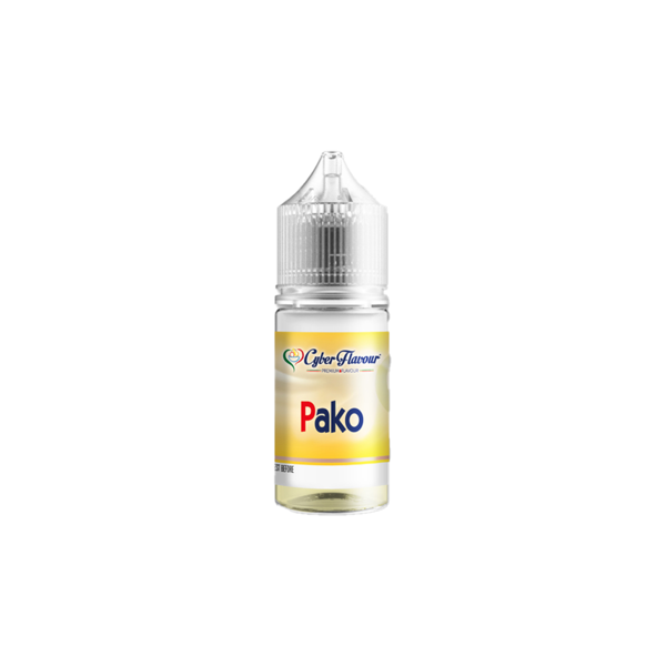 cyber flavour pako aroma mini shot 10ml tabacco biscotto cocco