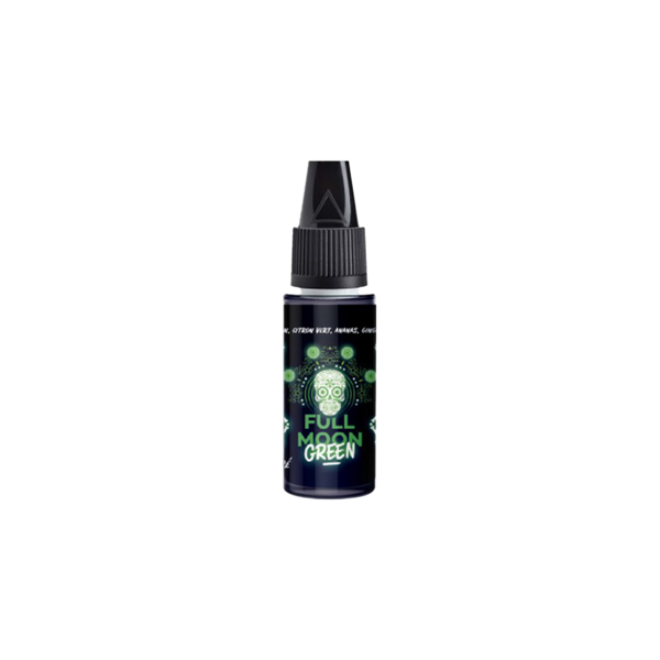 full moon green aroma concentrato 10ml limone lime ananas zenzero