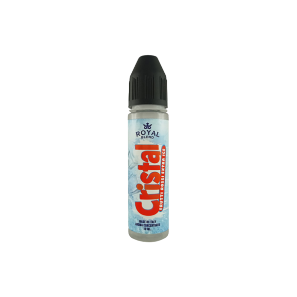 royal blend cristal frutti rossi extra ice liquido shot 10ml